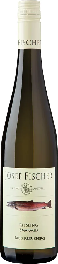 Weinflasche Riesling Smaragd Ried Kreuzberg vom Weingut Josef Fischer